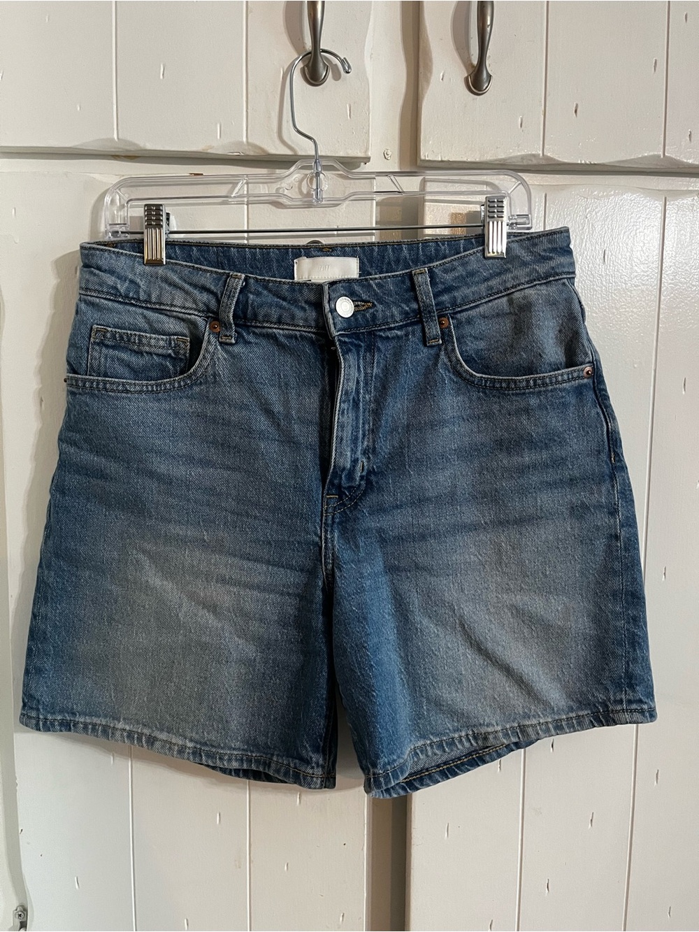 H&M Vintage-Inspired Denim Shorts - Blue Wash